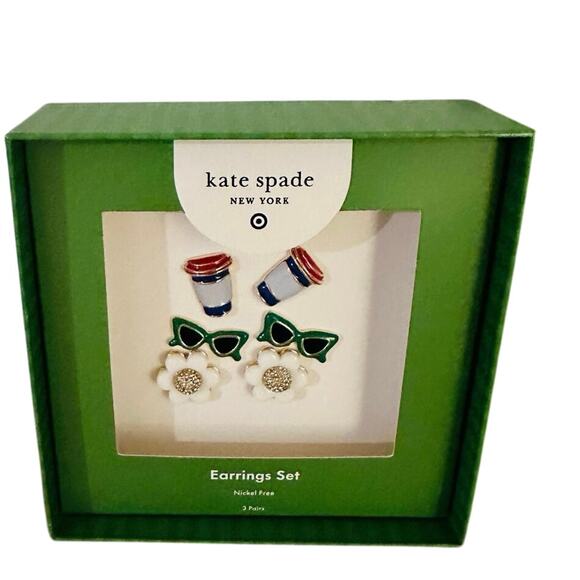 Kate Spade Earrings set - Picture 4 of 7